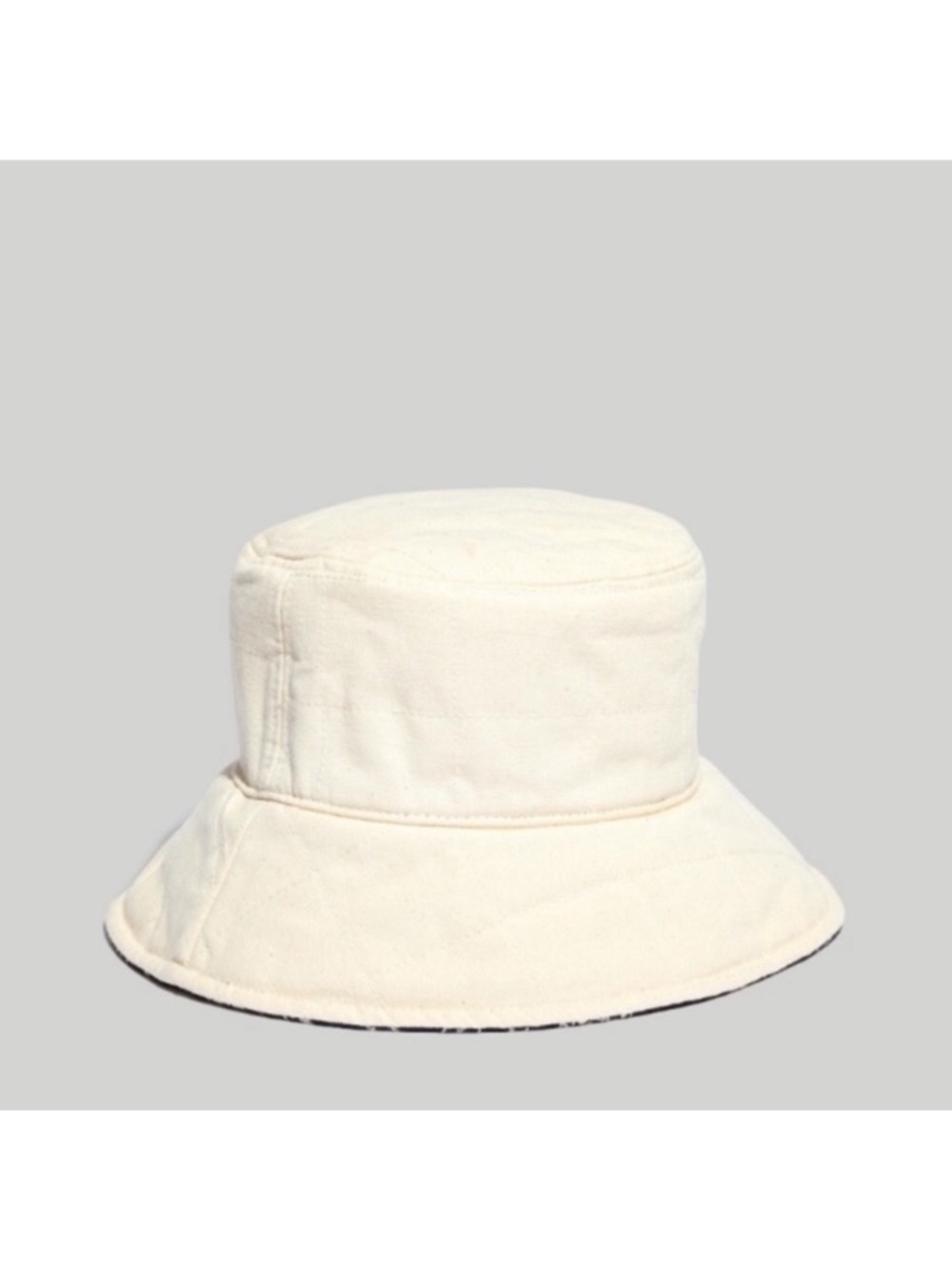 Madewell Cream Bucket Hat